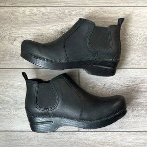 Dansko Frankie Black Oiled Boot